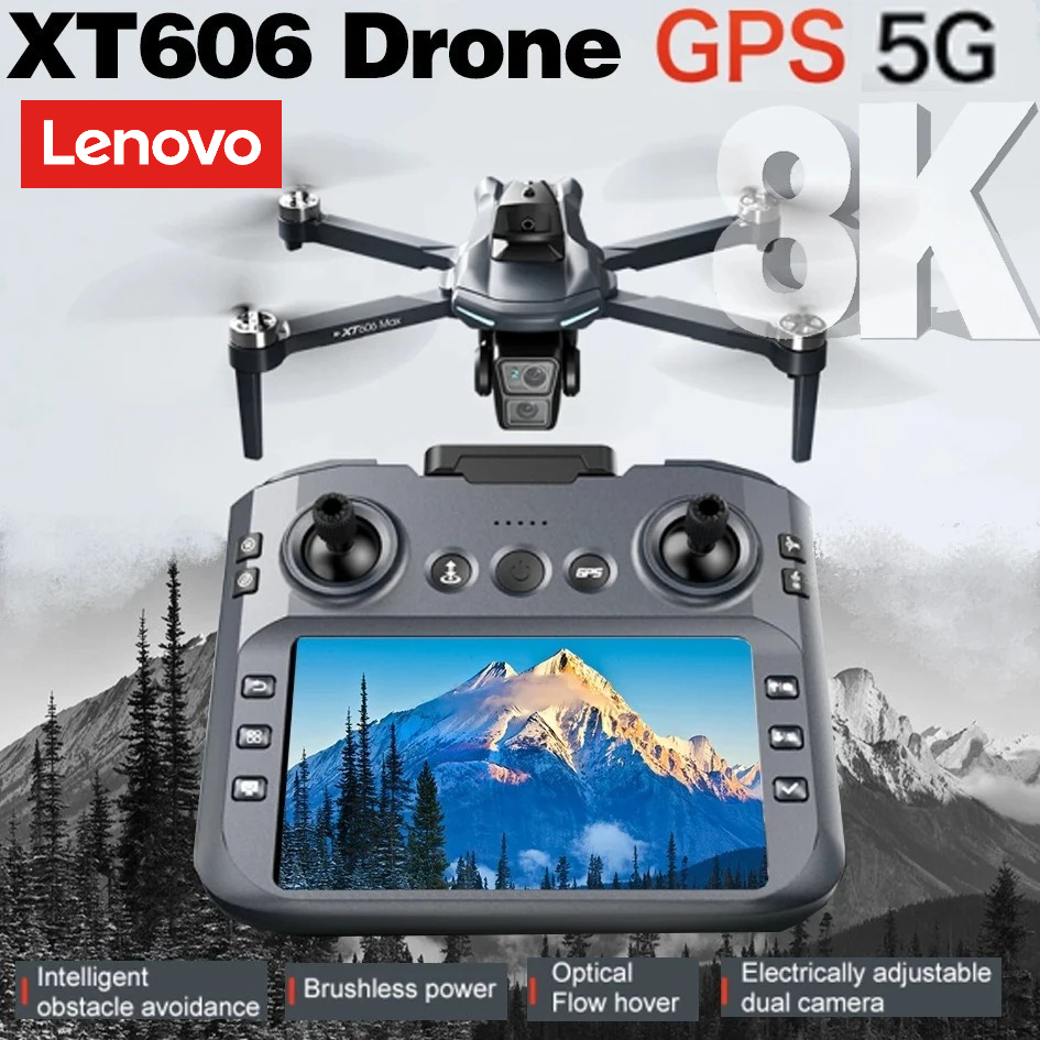 Drone Gps Mount - Lenovo XT606 Drone Professional 8K HD