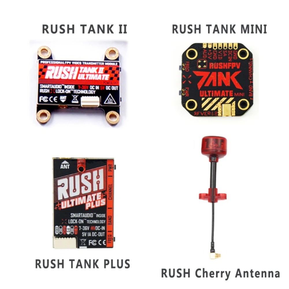 Drone Receiver - RUSH TANK Ultimate II/Mini/ PLUS/solo VTX