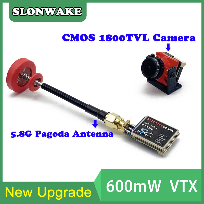 5.8G 48CH 600mW adjustable VTX - đánh giá và giá Drone Receiver