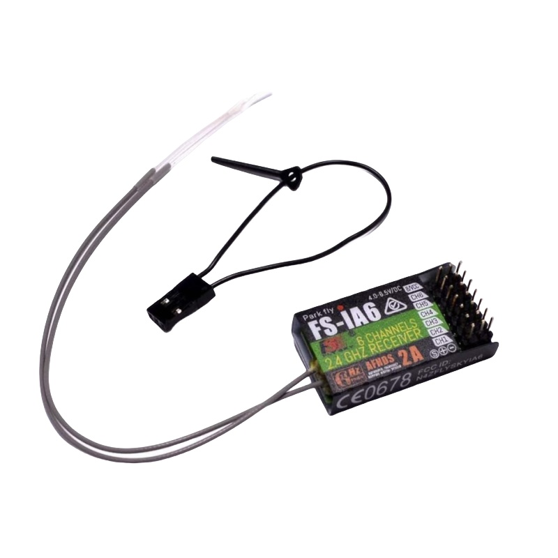 Flysky FS-IA6 Receiver 6CH Dua - đánh giá và giá Drone Antenna