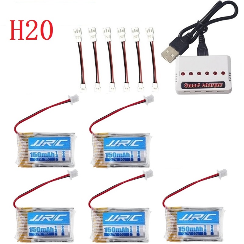 Ban Đầu JJRC H20 Pin 3.7V 150M - đánh giá và giá Drone Charger