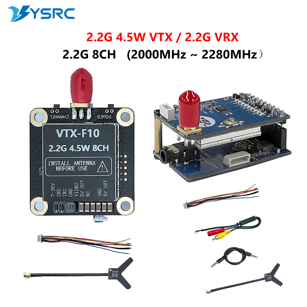 2.0-2.2G 4.5W VTX 8CH FPV Vide - đánh giá và giá Drone Receiver