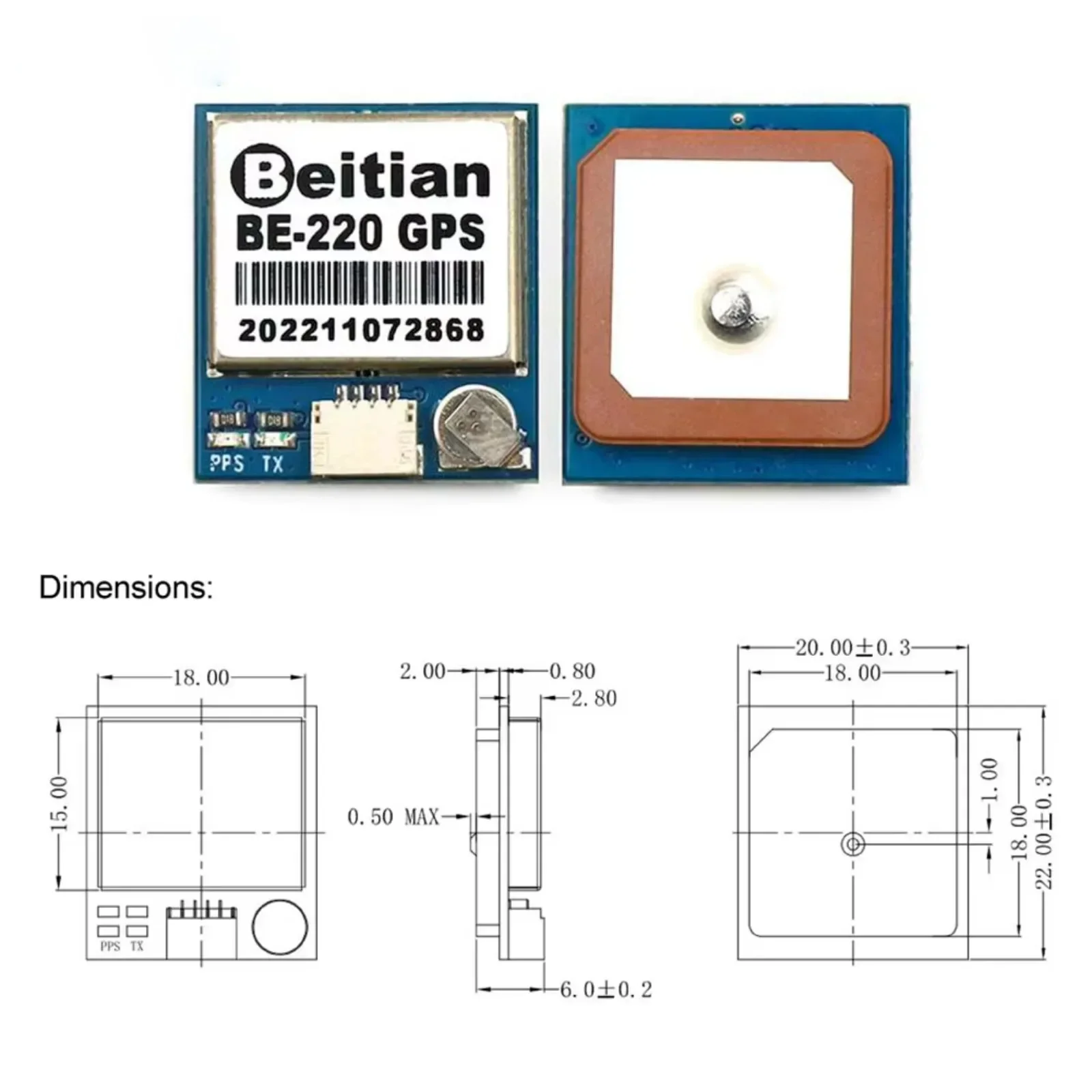BE-220 M10050 Ultra-Low Power  - đánh giá và giá Drone Gps Module