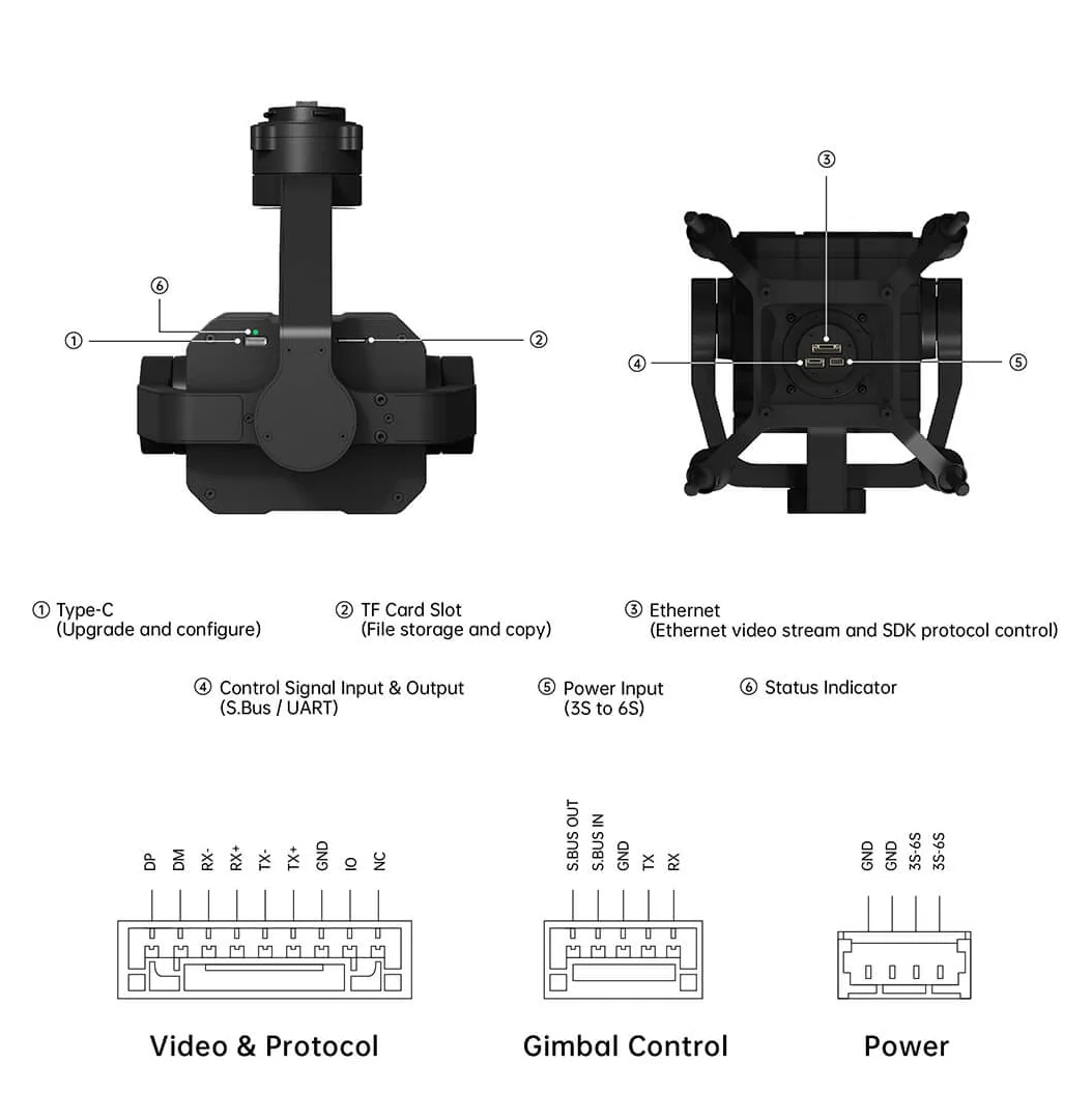2026 NewT30 Gimbal Camera Dr-o - đánh giá và giá Drone Gimbal