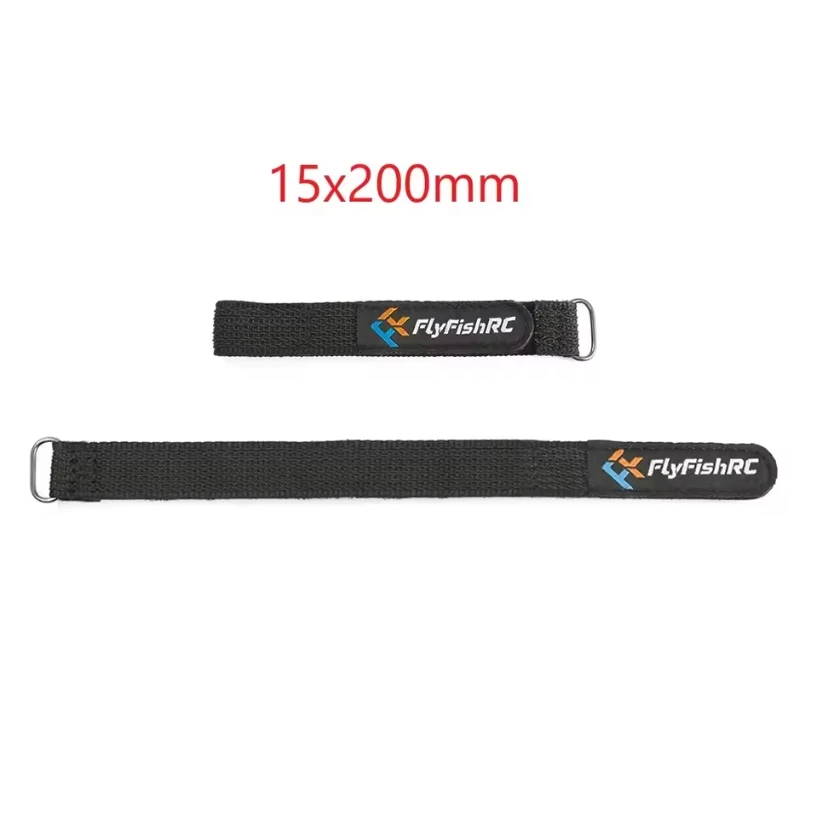 FlyFishRC Battery Strap 15x200 - đánh giá và giá Drone Battery Strap