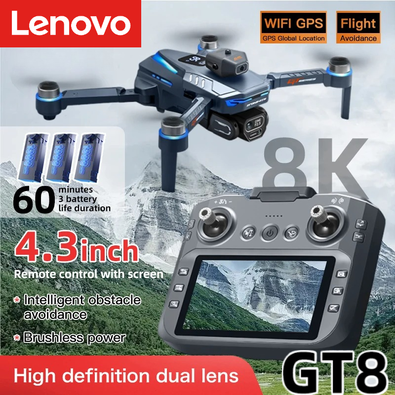 Lenovo GT8 Drone 8K Profession - đánh giá và giá Drone Gps Mount