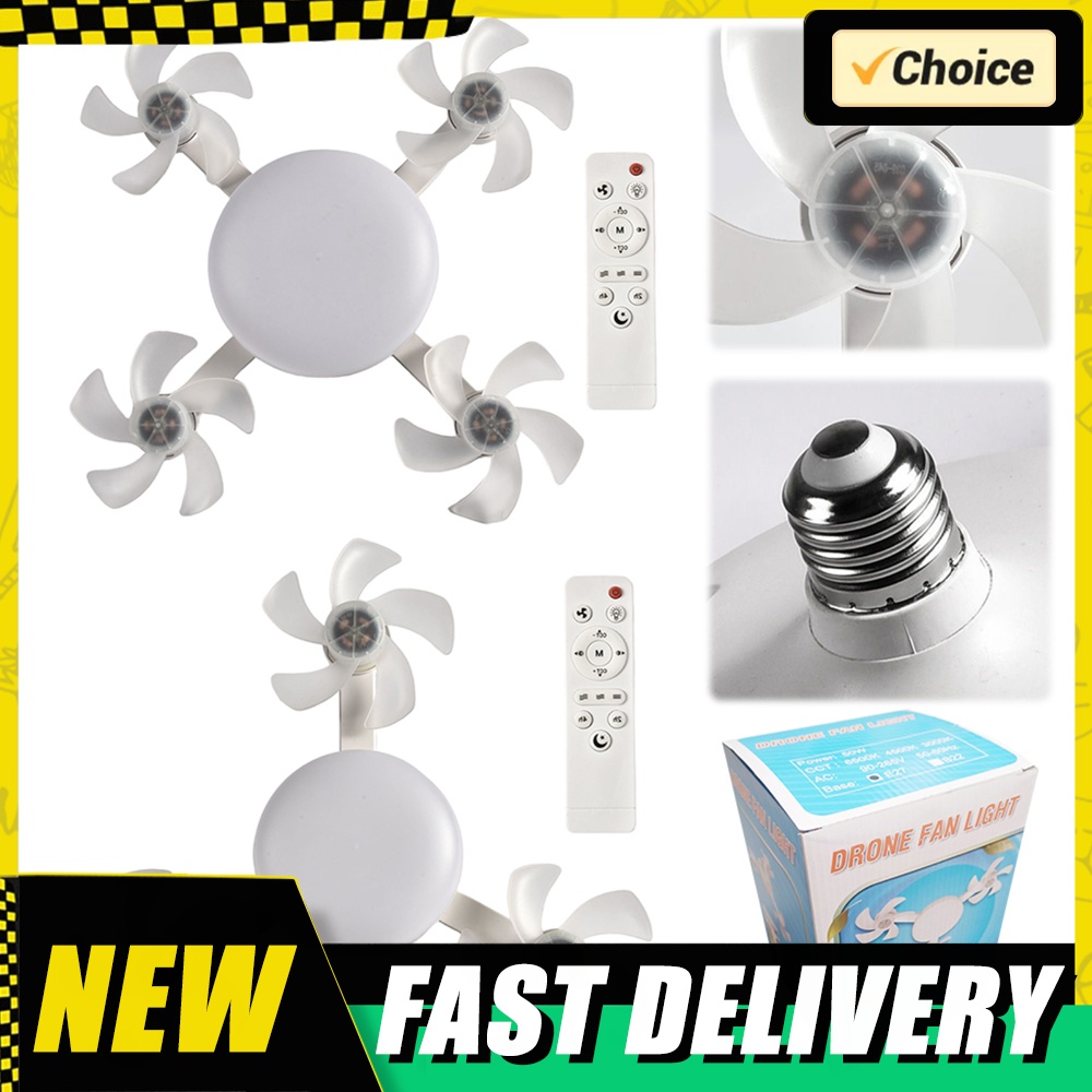E26/E27 Screw in Ceiling Fan L - đánh giá và giá Drone Led Light
