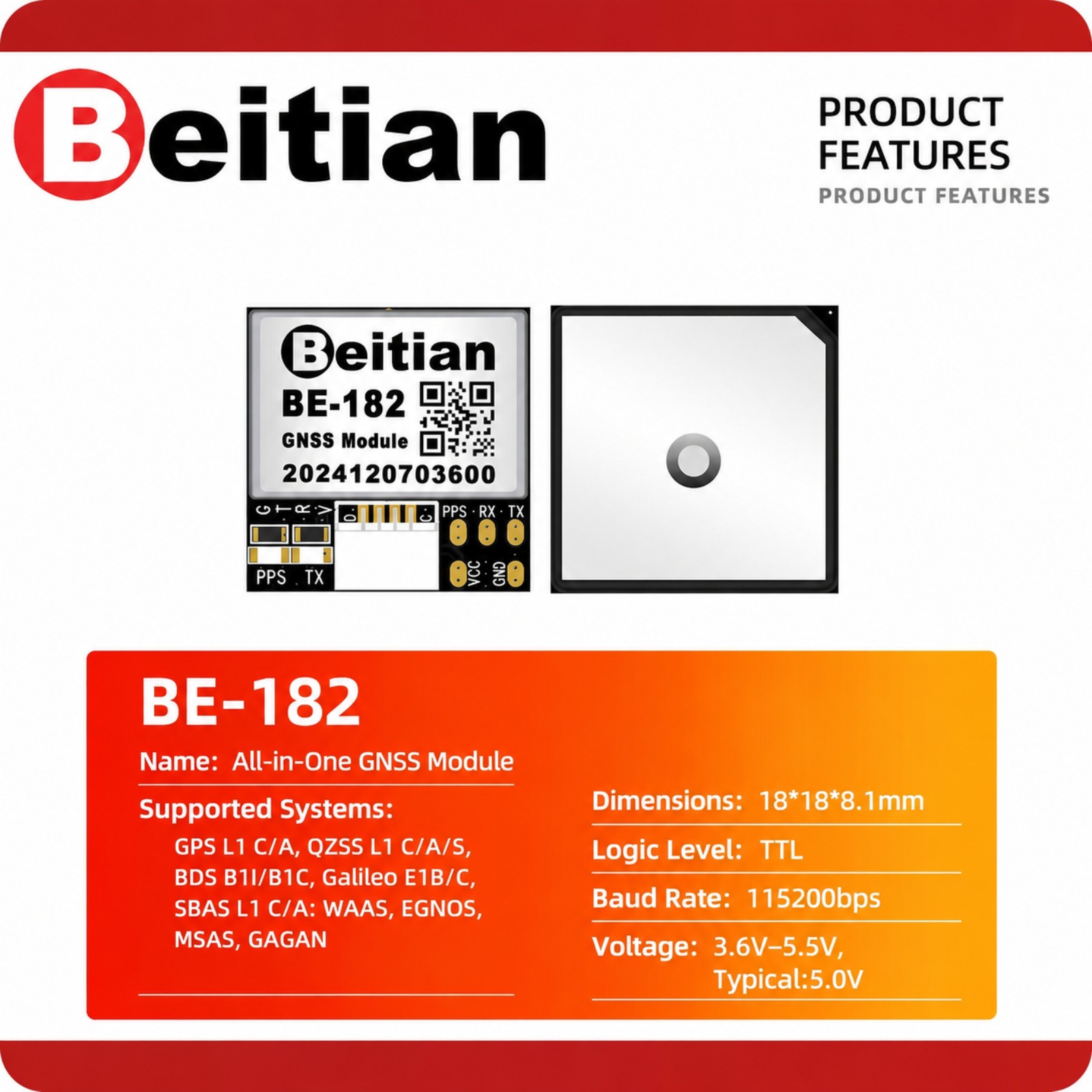 Beitian M10 Triple Mode GNSS C - đánh giá và giá Drone Gps Module