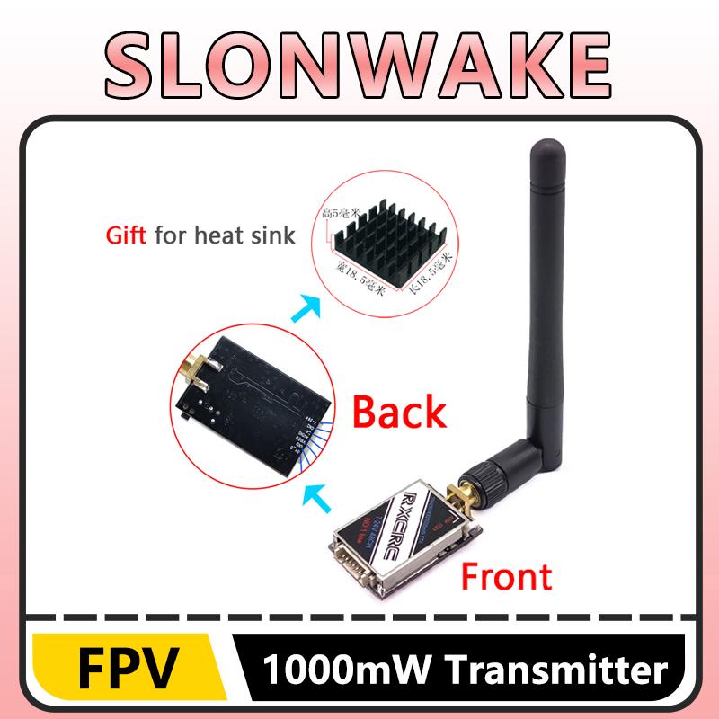 SLONWAKE  5.8G 48CH 1W VTX 100 - đánh giá và giá Drone Frame