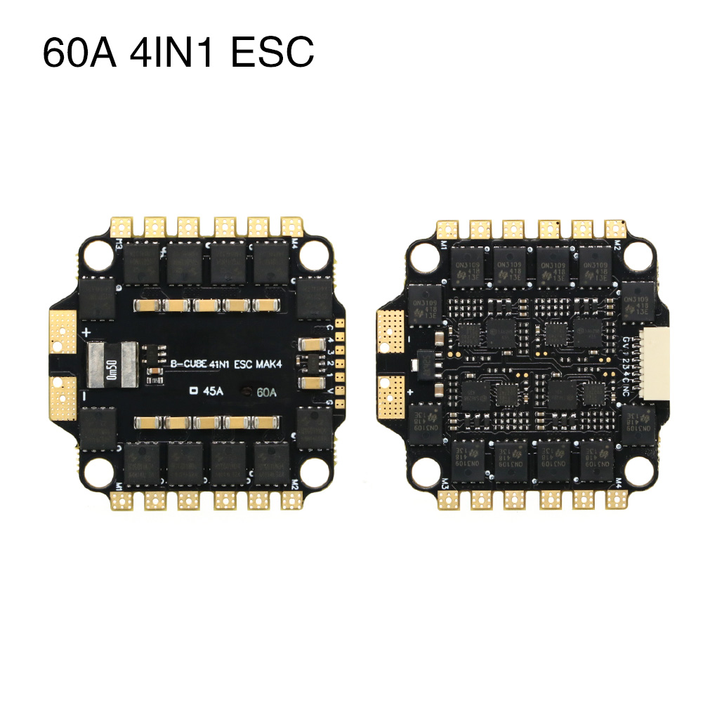 UAngel 4IN1 45A 60A ESC BLHELI - đánh giá và giá Drone Esc