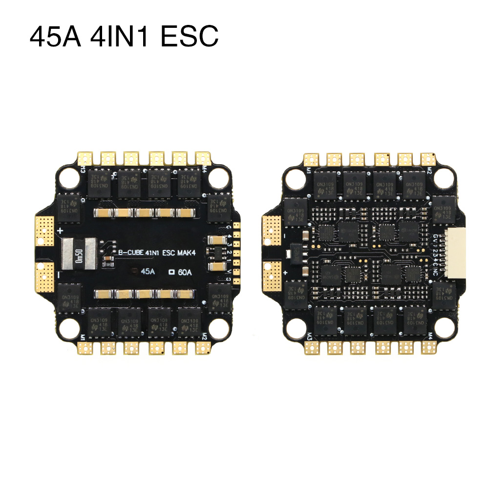 UAngel 4IN1 45A 60A ESC BLHELI - đánh giá và giá Drone Esc