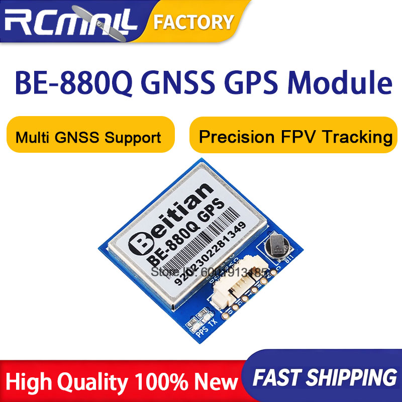 BE-880Q GNSS GPS Module M10050 - đánh giá và giá Drone Compass