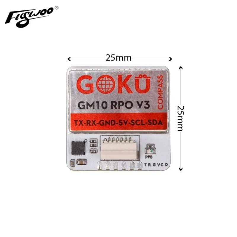 Flywoo GOKU GM10 Pro V3 GPS Mo - đánh giá và giá Drone Compass