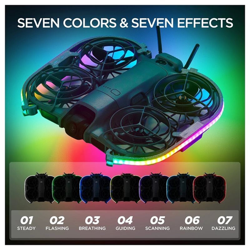 LED Light Strip For DJI Neo 2  - đánh giá và giá Drone Led Light