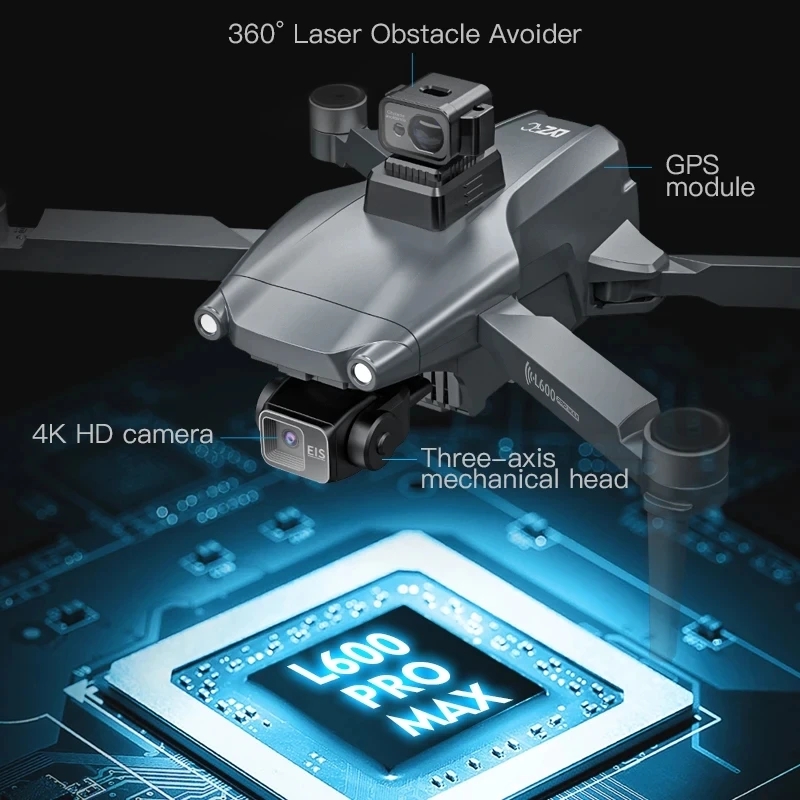 L600 PRO MAX GPS Drone Profess - đánh giá và giá Drone Gps Module