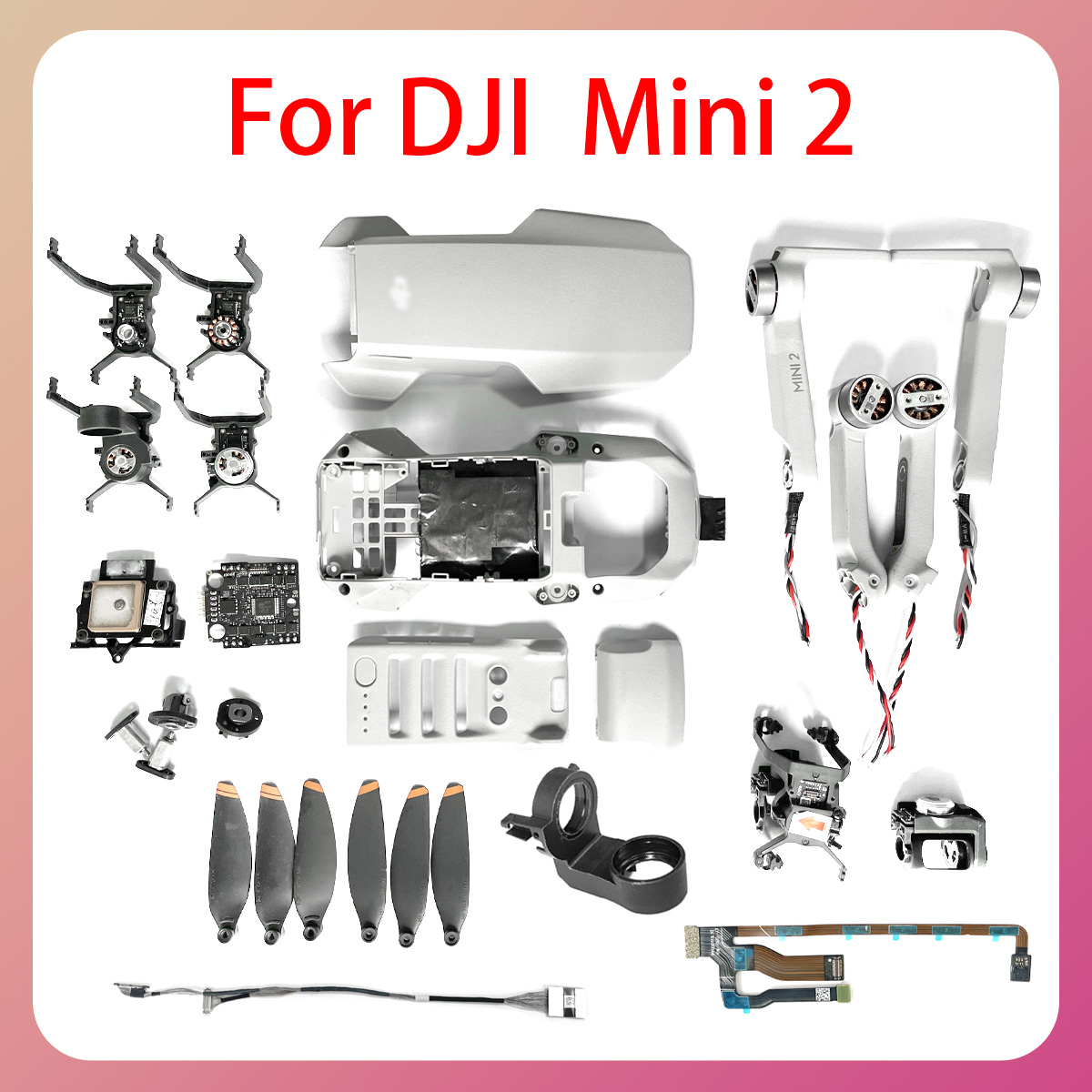 Original Mini 2 Mid-frame Gimb - đánh giá và giá Drone Arm