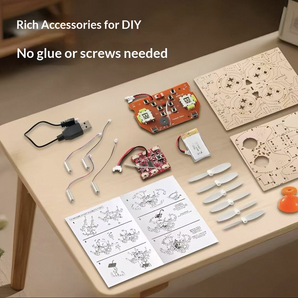 2026 New Wooden DIY Assembled  - đánh giá và giá Drone Battery