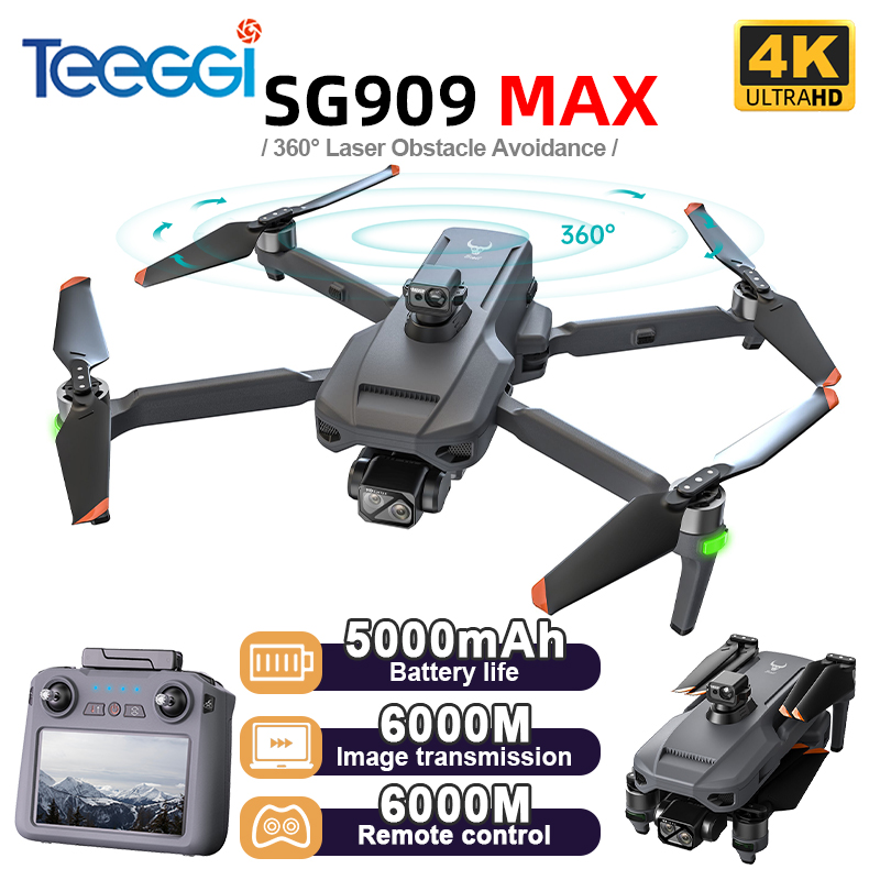 Teeggi SG909 MAX GPS Drone Wit - đánh giá và giá Drone Gps Mount
