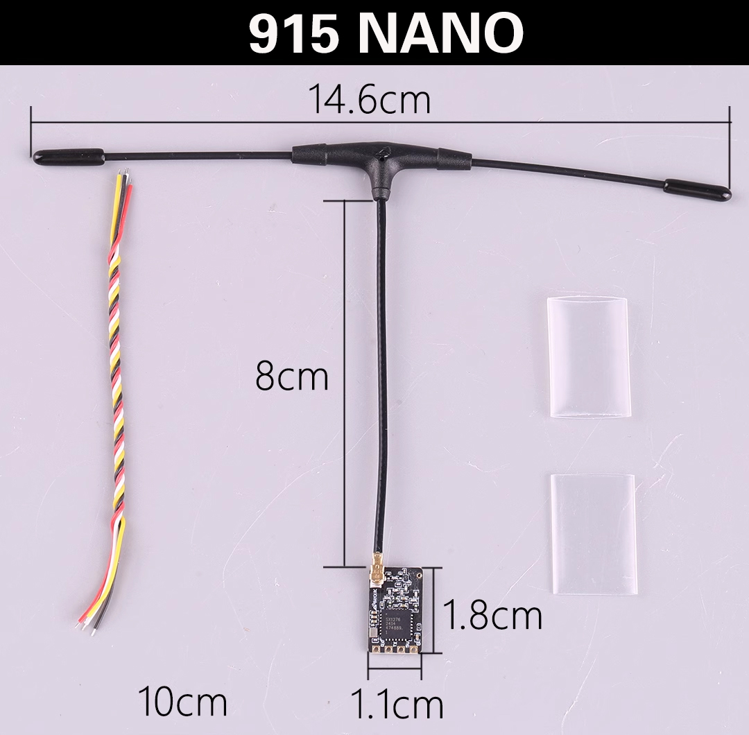 BAYCK ExpressLRS 915MHz Nano R - đánh giá và giá Drone Antenna