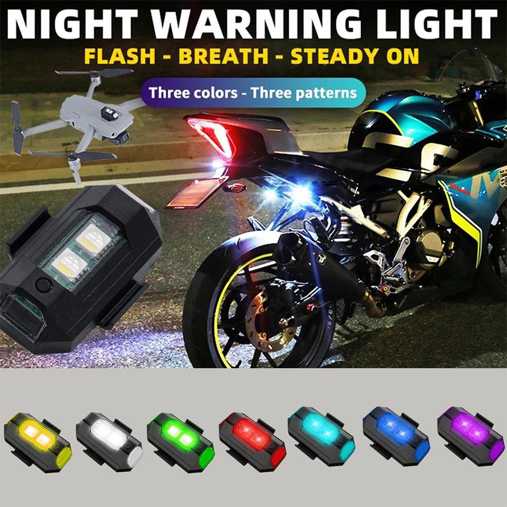 2PCS Mini LED Strobe Lights De - đánh giá và giá Drone Led Light