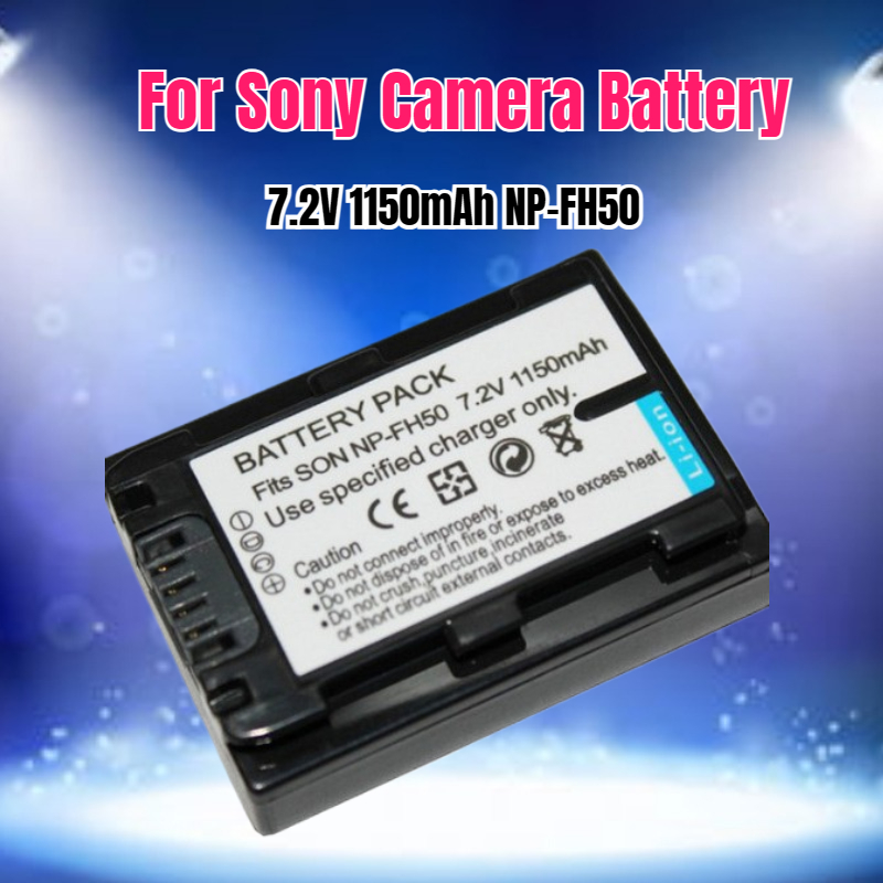 7.2V 1150mAh NP-FH50 Camera Ba - đánh giá và giá Drone Battery