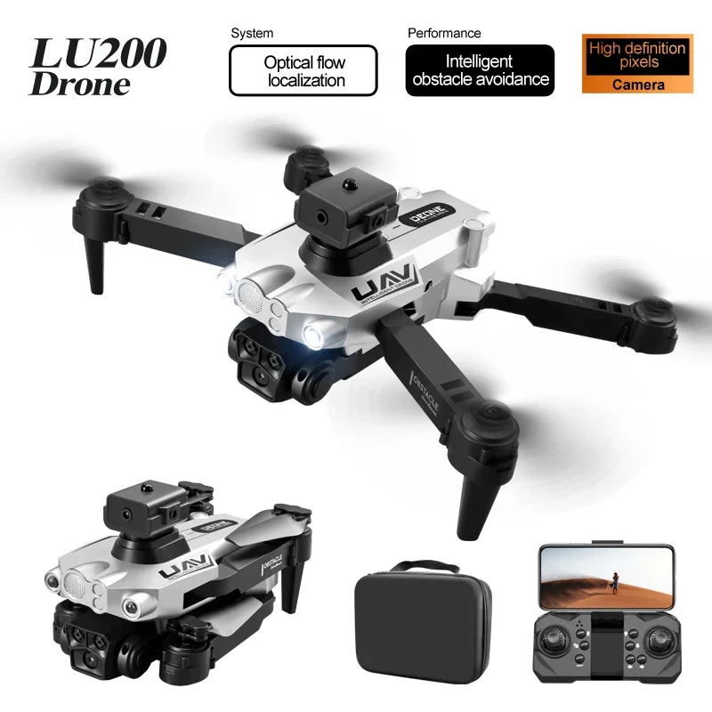 LU200 8K GPS Drone Triple Came - đánh giá và giá Drone Gps Mount