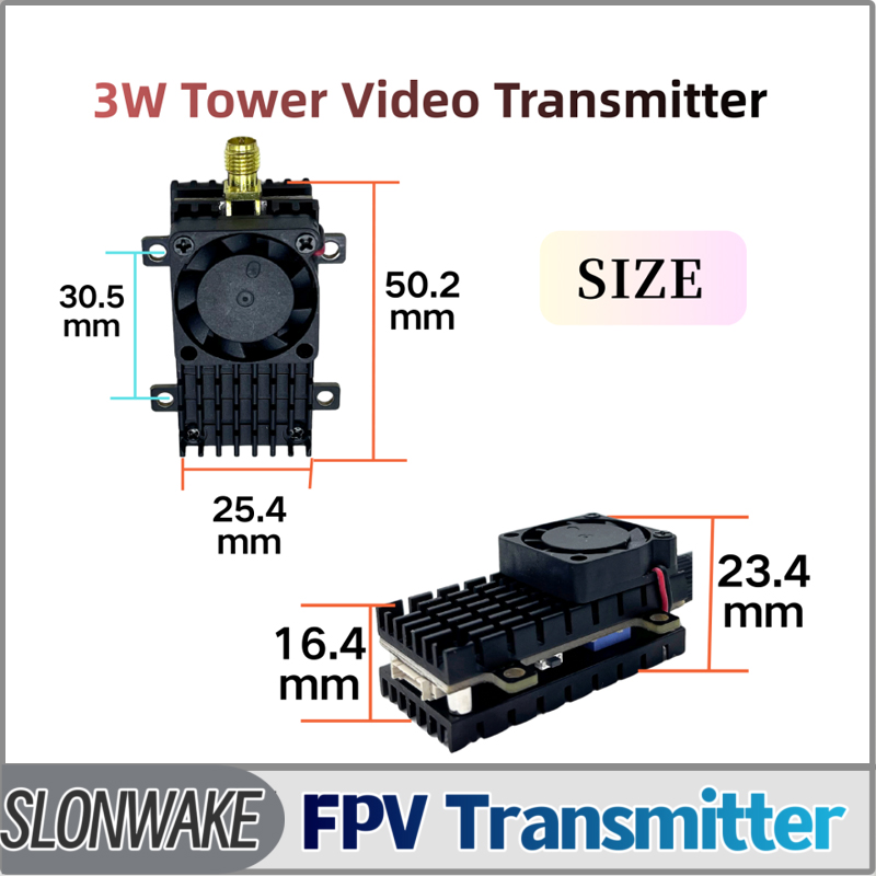 SLONWAKE 5.8G 3000mW Simulatio - đánh giá và giá Drone Frame