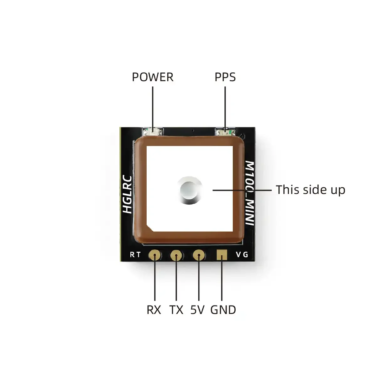 HGLRC M100 Mini GPS Module M10 - đánh giá và giá Drone Gps Module