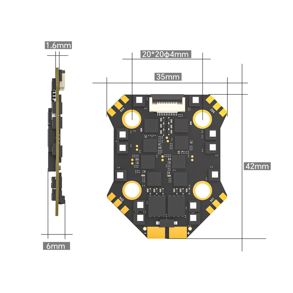 iFlight Borg F7 Mini Stack Fli - đánh giá và giá Drone Esc