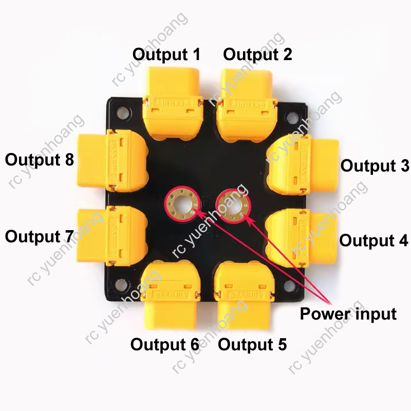 1PCS 240A High Current Power D - đánh giá và giá Drone Power Distribution Board