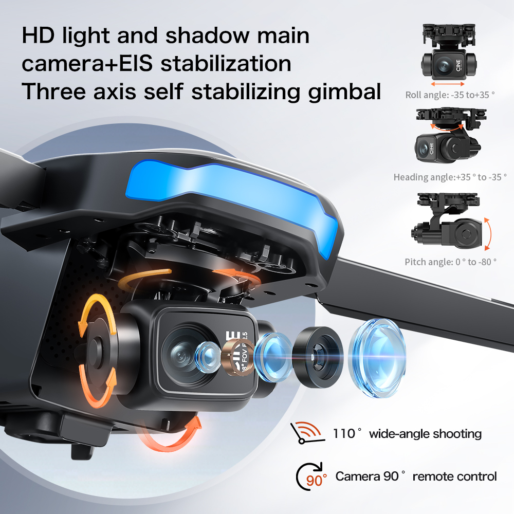 New S-X1 MAX Drone GPS 8K Prof - đánh giá và giá Drone Gimbal