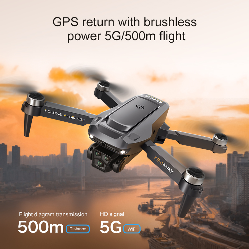 K811MAX Quadcopter Drone: Brus - đánh giá và giá Drone Gps Module