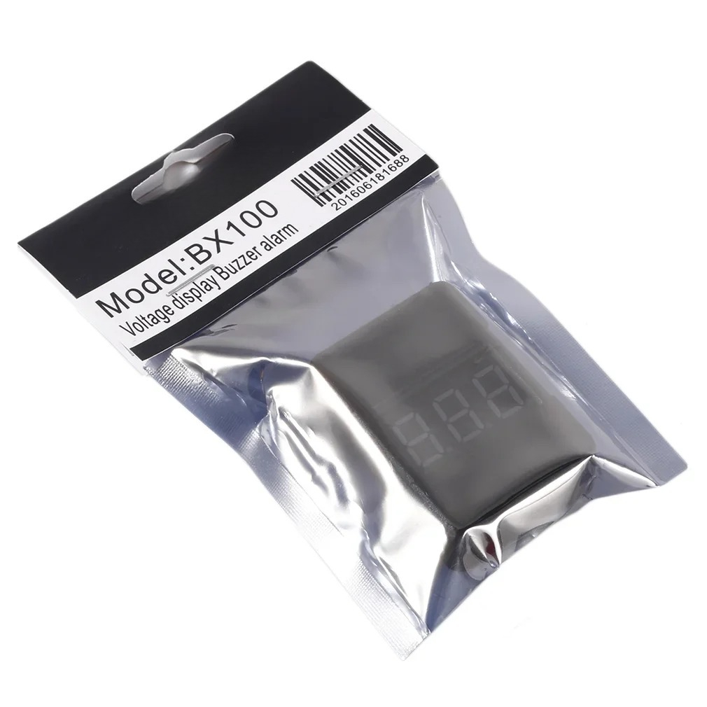 BX100 1-8S Lipo Battery Voltag - đánh giá và giá Drone Buzzer