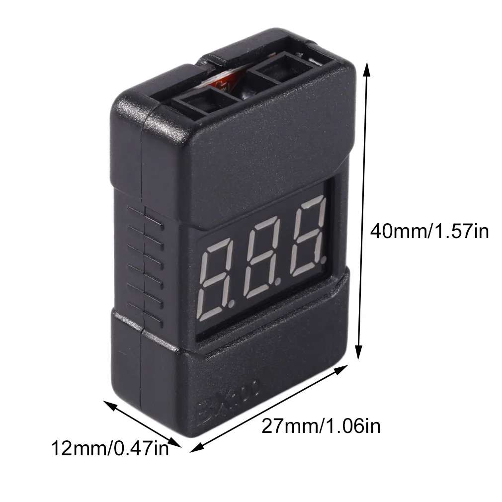 BX100 1-8S Lipo Battery Voltag - đánh giá và giá Drone Buzzer