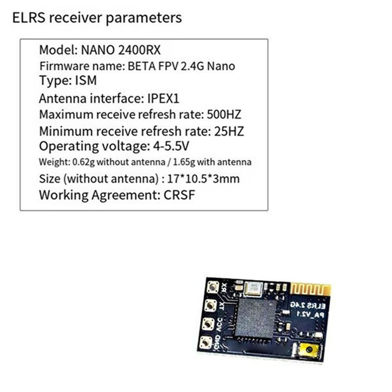CYGJ-10PCS ELRS 2.4Ghz Receive - đánh giá và giá Drone Antenna
