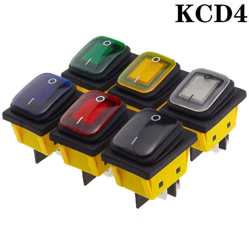 KCD4 on off 30A/250V Heavy Dut - đánh giá và giá Drone Buzzer