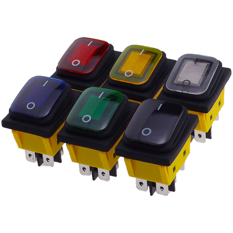 KCD4 on off 30A/250V Heavy Dut - đánh giá và giá Drone Buzzer